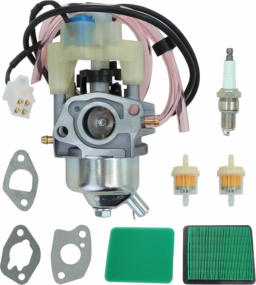 Carburetor kit fit For Predator 3500 Watts Inverter Generator 63584 with 3500W Air Filter