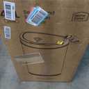 Home Zone Living 13 Gallon Motion Sensor Trash Can with Automatic Lid