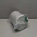 0.5 Gallon Plastic Mini Garbage Can, Tiny Garbage Can with Swing Lid, Gray