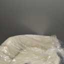 23 inches Donut Dog Bed for Small Dogs - Calming Round Puppy Bed with Removable &Washable Cover, Plush Faux Fur & Corduroy Pet Bed for Cats, Fits Pets up to 15 lbs(Dark Grey,Small)