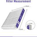 Compatible for Carrier & Bryant EXPXXFIL0320 Air Filter Replacement EXPXXFIL0020 20x25x5 (2-Pack), MERV 13, Foldable Media
