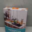 P&P CHEF Stainless Steel Baking Pan with Lid, Rectangular Cake Pans, Sheet Pan Bakeware for Baking Lasagna Brownies, 2-Inch Deep Side & Heavy Duty, Easy to Store & Clean (9.4" + 10.5" + 12.3", 6Pcs)