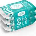Nice 'N Clean Adult Flushable Wipes (3 x 60 Count) | Personal Cleansing Wipes Made from Plant-Based Fibers | Infused with Aloe & Vitamin E