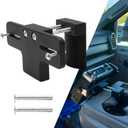 Cup Holder RadioMount - Clamping Mount, Drinks Cup Holder Mount CB Radio Mounting Brackets, GPS Vehicle Mounts Fit for CB Pro Satellite Radio & All Universal 2 Hole fit AMPS Pattern mounting Device