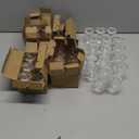 41 Pcs Clear Glass Taper Candle Holders Bulk, 2.5 Inch Small Candlestick Stands, Elegant Table Centerpieces for Wedding, Christmas, Valentine’s Day, Party, Home and Dining Room Decorations (Clear)