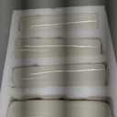 4 Pieces White Ceramic Radiator Hanging Humidifier SetControls Dry Air Moisture Humidity with Free Hanging S HooksEco Friendly No Electricity Required, Easy to Clean (Ceramic White)