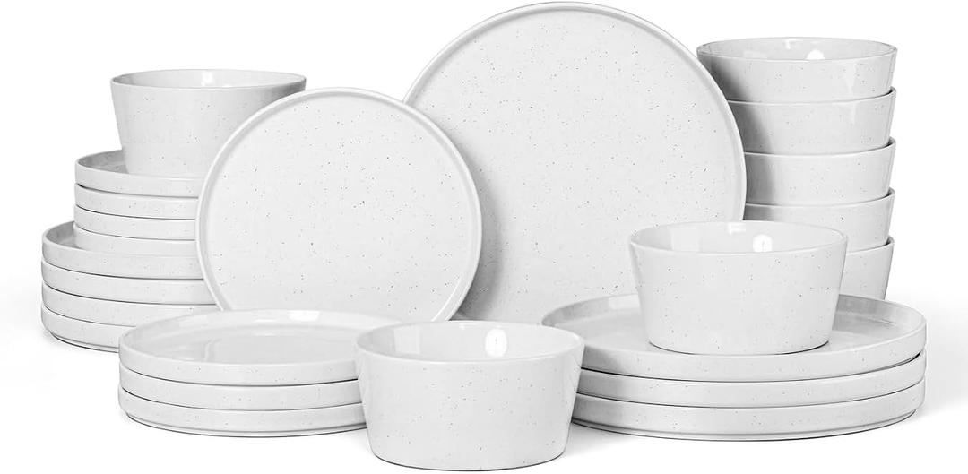 Leah 24 Piece Dinnerware Set for 8