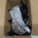 12Pack Metal Anti Climb Spikes 110Inch for Fences and Walls Heavy Duty Metal Fence Spikes Anti Climb Security Spikes for Fence and Wall-Intruder and Decorative Fences (Black)