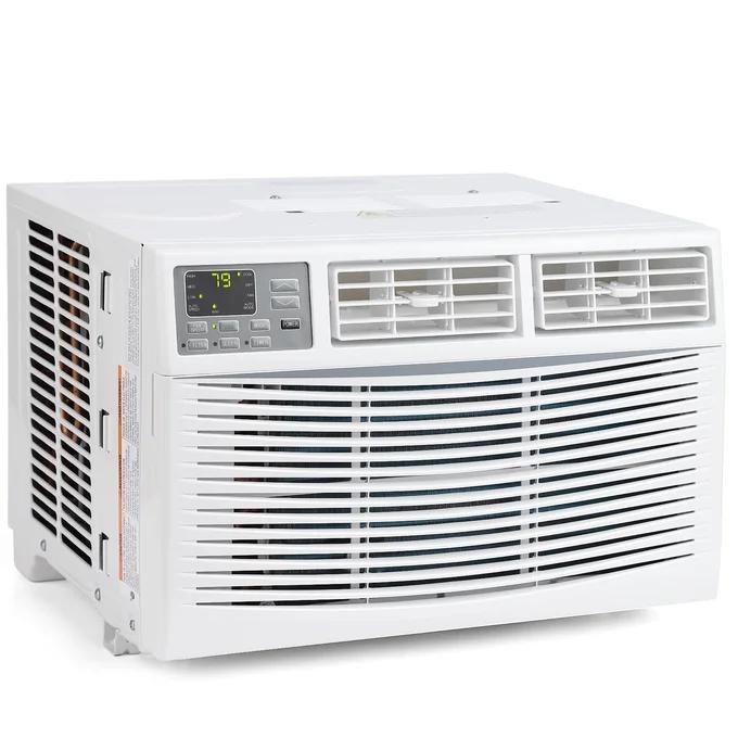 Garvee 10,000 BTU Window Air Conditioner with Remote Control, CEER 11.4, Quiet Operation, 3 Fan Speeds, R32 Refrigerant, Auto Restart, Bedroom & Living Room