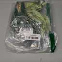 QUOZUO 2 Pack Reptile Plants for Terrarium, Artificial Leaves Habitat Decorations with Suction Cups, Terrarium Hanging Plants Vines for Bearded Dragons Lizards Snake Geckos Frogs - Red and White