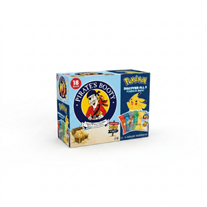 PIRATE'S BOOTY Pokémon Aged White Cheddar Rice & Corn Puffs, 0.5 oz Bags (18 Count), 3 Pack, BBD 01/26/2026