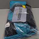 NICETOWN Peacock Teal 100% Blackout Lined Curtains, 2 Thick Layers Completely Blackout Window Treatment Panels Thermal Insulated Drapes for Kitchen (1 Pair, 42" Width x 63" Length Each Panel)