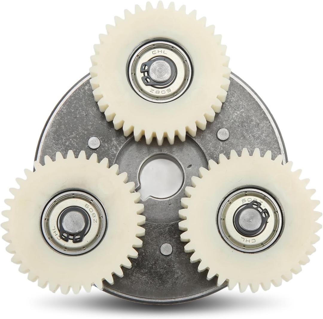 E Bike Motor Gear Clutch Kit, 36T Planetary Nylon Gears Electric Bicycle Accessories for Bafang Electric Bicycle 500W 750W, Replacement for Bafang Motor Metal Solid Gear