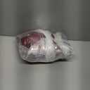 YRXRUS Heart Pillows, Love Heart Shaped Pillow, Small Cute Wine Red Heart Pillows for Gifts, Faux Rabbit Throw Pillows for Her, Kids, Girls Home Decoration, 10X11 Inch