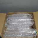 300 Pcs Mini Plastic Dessert Cups with Spoons | Serves 150 | 5 OZ Goblets and Square Dessert Shooters | Small Valentine's Day Party Serving Cups for Parfait, Appetizers, Dessert Shot Glasses Set