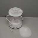 Rain Cloud Humidifier Water Drip - Mushroom Aroma Diffuser, Essential Oil Diffusers, 300ml White Noise Aromatherapy Diffusers with 7 Colors Cloud Lights for Home, Large Room, Office - White