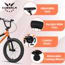 cubsala 12 14 16 18 Inch Kids Bike BMX Style Bicycle with Training Wheels Coaster Brake for 2-10 Years Old Toddlers Boys Girls Multiple Colors