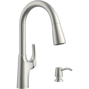 Gerber Pilsen Pull-Down Kitchen Faucet, Stainless Steel