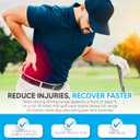 Golf Huggy Back Brace  Lower Back Support for Golf, Walking, Sports  Lightweight, Thin, Breathable, Adjustable  Discreet Fit Under Clothes  Bowling, Tennis, Basketball, Fitness  4 Sizes (Black, S)