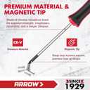 ARROW 5-Piece Precision Screwdriver Set with Pouch, Magnetic Small Screwdriver Set, Phillips, Slotted, Cr-V Steel, Mini Screw Drivers for Eyeglass, Watch, Computer, Laptop, Phone Repair
