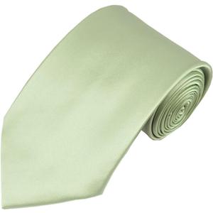 Romario Manzini Solid Light Sage Green Color Standard Men's Necktie (Green)