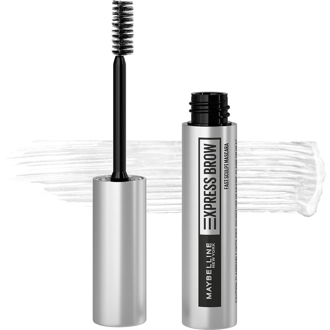 Maybelline Brow Fast Sculpt, Shapes Eyebrows, Eyebrow Mascara Makeup, Clear, 0.09 Fl. Oz.