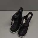 Apakowa Kids Boys Girls Cold Weather Water Resistant Winter Snow Boots (Toddler/Little Kid/Big Kid) (Grey/Black) Size 23