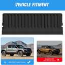 Nilight Tailgate Mat for Toyota Tacoma 2005-2023 2nd 3rd Gen All Weather TPE Anti-Slip Custom Fit Truck Tailgate Protector Cover Liner