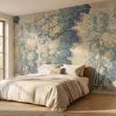 Bormia Forest Peel and Stick Wallpaper Woodland Landscape Wall Murals
137"x96", Self-adhesive Canvas, for Bedroom Living Room Bathroom