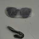 Goiteia Cataract Sunglasses for Light Sensitivity,Super Dark Fit Over Glasses for Post Eye Surgery,Large Wide Wrap Around