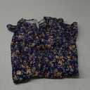 GRACE KARIN Fall Dresses for Women 2025,Casual Long Sleeve Mini Dress, Floral Wedding Guest Dress with Pockets (Large, Navy Brown)