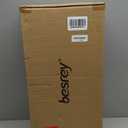 Besrey Kick Scooter for Kids Ages 3-10, 3-Wheel Folding Scooter with Adjustable Height, LED Light Wheels, Extra Wide Deck for Outdoor Activities