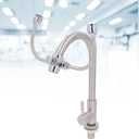 Eye Wash Station, Faucet Mounted Eyewash Station, Spray Heads Eye Wash Units, Use Emergency Eye Flush Kit with Filter for Laboratory Industry Home G1/2, Eye Wash Kit