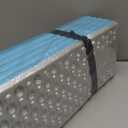 Ultralight Foam Sleeping Pad, Waterproof Closed Cell Foam Pad for Superior Insulation, Folding Sleeping Mat for Compact Storage, Foldable and Portable for Hiking and Camping (Blue)