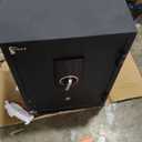 DAYI Fireproof Safe, 3.0 Cubic Feet Biometric Fingerprint Fire Proof Safes Box for Home Documents Money, Digital Touchpad Security Safe Dual Alarm System - DY-60FP