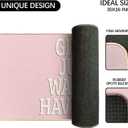 Pink Welcome Mat Bath Mats Gifts for Teen Girls, Front Door Mat for Home Kitchen Bathroom, Indoor Entrance Doormats, Girls Just Wanna Have Fun 30 x 16 Inch