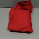 JIALE Rectangle Tables Cloth, Waterproof Stain Resistant Tablecloth, Wrinkle Free Farmhouse Dining Table Cover, Soft Fabric Table Cloths for Dinner/Party/Holiday, 60 X 120 Inch, Red