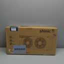 shinic Window Fan with Reversible Airflow Quiet, Twin 9" Blades, Full Remote Control, 3 Functions-3 Speeds, Bathroom Kitchen Window Exhaust Fan, Width Adjustable (From 23.5" to 37") ETL Certified
