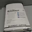 100% Blackout Shield Linen Blackout Curtains for Bedroom 84 Inches Long, Back Tab/Rod Pocket Living Room Drapes, Thermal Insulated Blackout Curtains 2 Panels Set, 50" W x 84" L, Cream