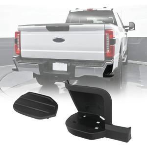 Rear Bumper Step Pad & Trim For Ford Super Duty F250 F350 F450 2023-2024 | Right Side Black PC3Z17B807AF PC3Z17B807AD (Right side)