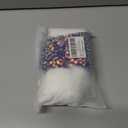 BELISHMIE Golden Sparkling Sequin Santa Hat for Adults Christmas Holiday Party Accessory, Plush Fur Trim, Festival Headwear (Blue)