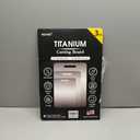 3-Pack Titanium Cutting Boards for Kitchen, Non-Slip & Double-Sided Design, 100% Pure Titanium Food-Grade Non Toxic Cutting Board, Knife-Friendly, Dishwasher Safe (12"x9"+14"x10"+18"x12")