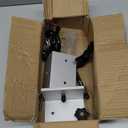 2 PCS Boat Fishing Rod Holders PVC Coated Steel, 90 Degree Boat Gunwale Track System Bracket, Yacht Fishing Gear