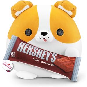 Snackles (Hersheys) Corgi Super Sized 14 inch Plush by ZURU, Ultra Soft Plush, Collectible Plush with Real Licensed Brands, Stuffed Animal