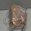 MARRAKESH STYLE Comfortable Leather Ottoman Pouf - Handmade Unstuffed Moroccan Pouf Cover - Square Pouf & Foot Rest Ottoman - Perfect for Living Rooms Bedrooms & Kids Room - Luxury Square Brown