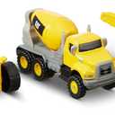 CAT Construction Toys CAT Construction Die Cast Metal 3 Pack Vehicles - Dump Truck/Cement Mixer/Grader for Ages 3+