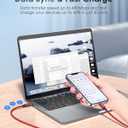 LENTION USB C to Lightning iPhone Cable MFi Certified Type C Fast Charging Cord 3.3ft, Nylon Braided Charger Cable Compatible iPhone 13/12/11/Mini/Pro/Max/X/XS/XR/8/SE,iPad Air/Pro/Mini (Red)