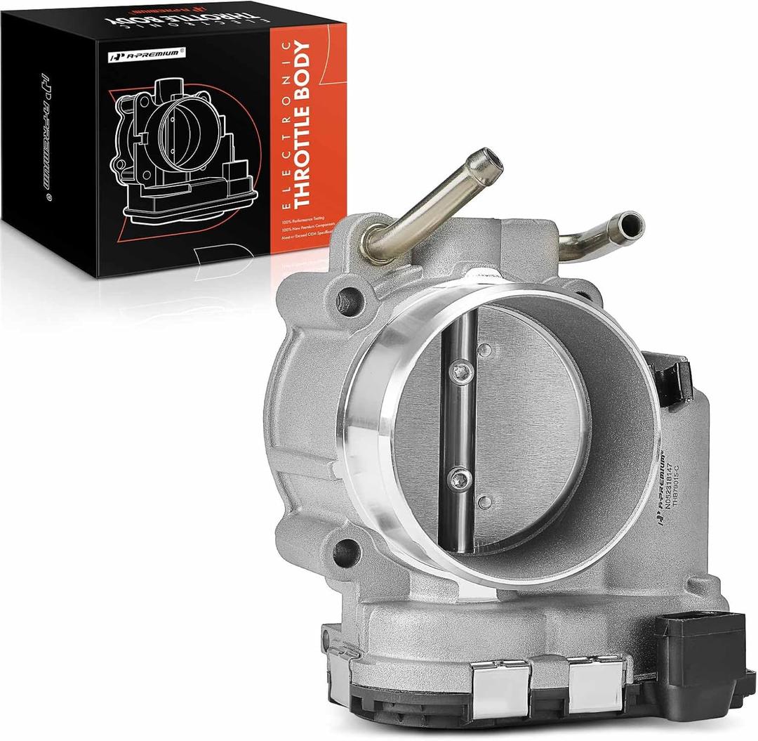 A-Premium Electronic Throttle Body Assembly Compatible with Hyundai Sonata 15-19, Santa Fe 19-20, Santa Fe Sport 17-18, Tucson 19-21 & Kia Optima 16-19, Sorento 16-20, Sportage 16-22, L4 2.4L, GAS