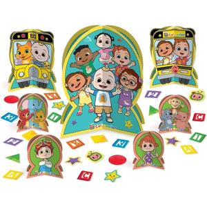Table Centerpiece Kit (27 Pc Set) - High-Quality & Sturdy, Perfect Party Essential For Themed Parties & Events, Cocomelon