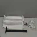 Shelf Brackets Heavy Duty, 5mm Thick Rustic Shelf Brackets for Custom Wood Shelves, 12 Inch Solid Steel Black Shelf Brackets with Hardware Needed (6Pcs)